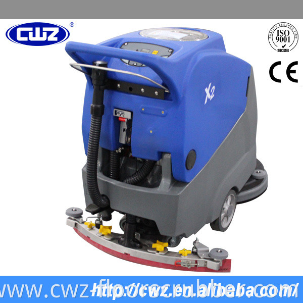 CWZ X2 Floor Cleaning Walk behind floor scrubber